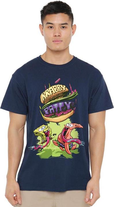 Produktbild Spongebob Squarepants Krabby Patty From The Sky TShirt (4XL)