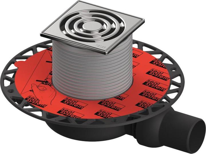 Produktbild TECE Tecedrainpoint S Drain Set112 Supe Flat (100 mm)