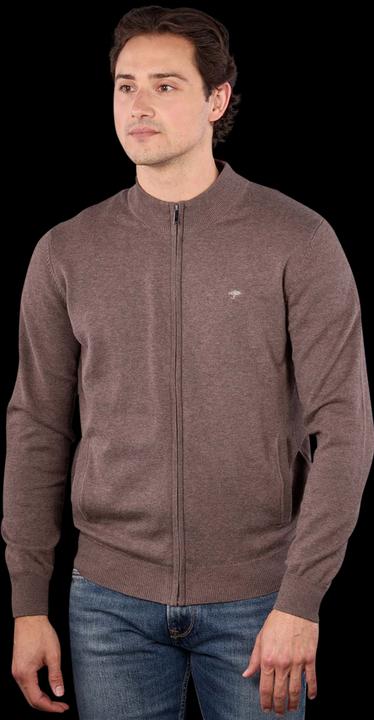 Immagine prodotto Fynch-Hatton Maglione Cardigan-Zip terra (L)