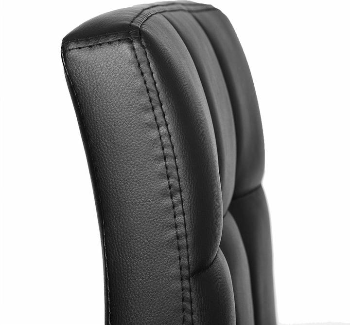 Produktbild Songmics Barhocker höhenverstellbar, Kunstleder, Schwarz, 2er Set