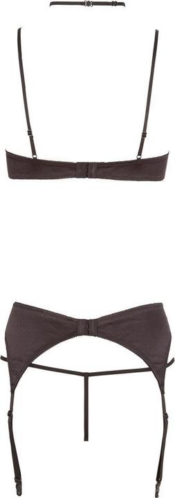 Produktbild Cottelli Collection BH-Set Strip schwarz (M)