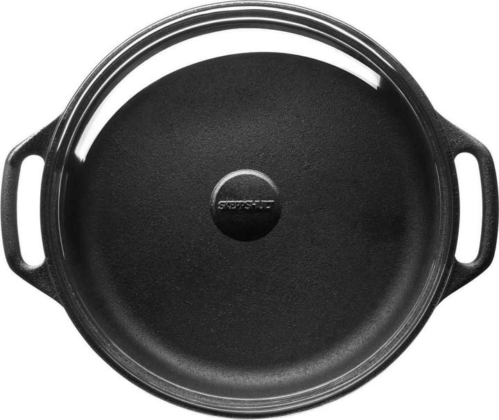 Actual product image Skeppshult Cast iron saucepan 28 cm 0510 (28 cm, Pot, Casserole + Stewpot, Cast iron)