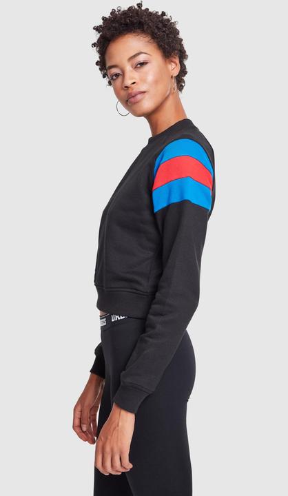 Produktbild Urban Classics Ladies Sleeve Stripe Crew (L)