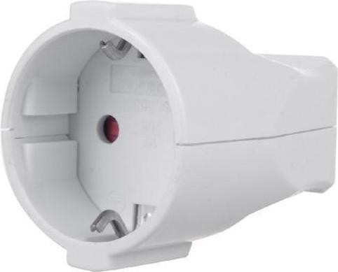 Produktbild Maclean MCE332 - Schutzkontakt-Kupplung Typ-F Schuko Kupplung mit Erdung Kunststoff Max 4000W 16A