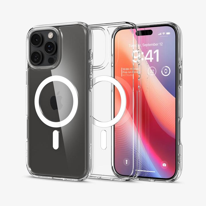 Immagine prodotto Spigen Ultra Hybrid MAG iPhone 16 Pro 6.7" Magsafe biały/bianco ACS08129 (Apple iPhone 16 Pro)