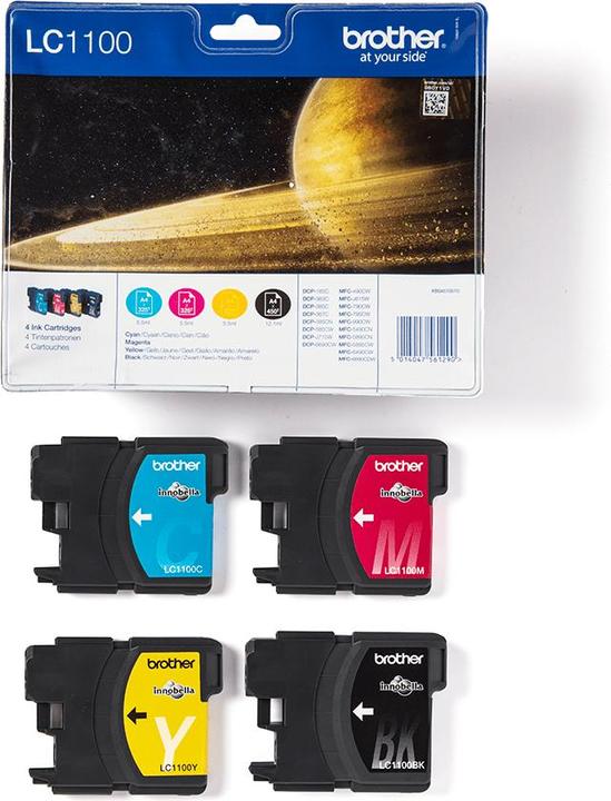 Image du produit Brother LC-1100VALBP Value Pack (M, CF, Y, C)