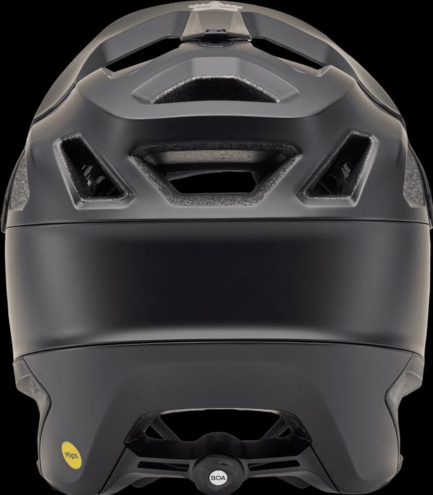 Actual product image Fox Helmet 23 Dropframe Pro Mt Blk, Ce M (59 - 63 cm)