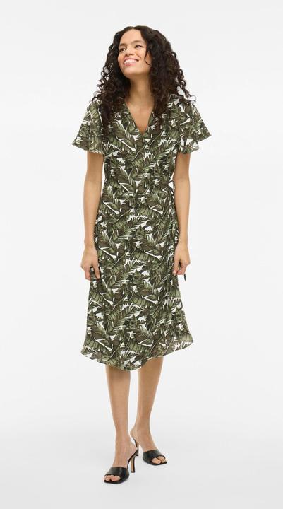 Image du produit Vila Kurzärmeliges Wickelkleid (36)