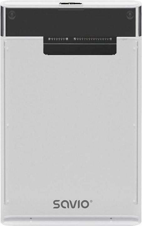 Immagine prodotto Savio 2,5 custodia esterna per HDD/SSD USB 3.0 trasparente AK-66 (2.5")