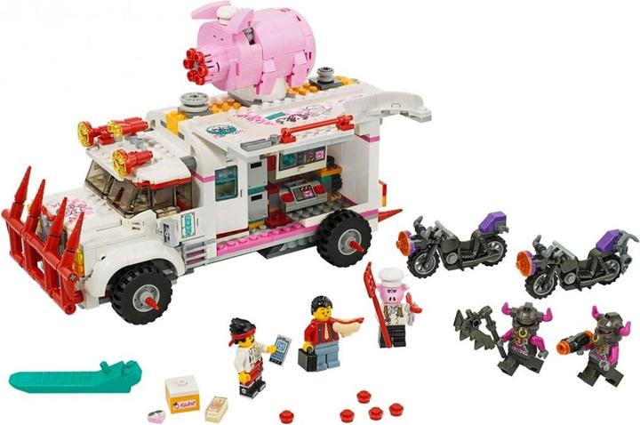 Immagine prodotto LEGO Pigsy’s Food Truck (80009, Set LEGO rari, LEGO Monkie Kid)