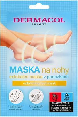 Actual product image Dermacol Feet Mask Exfoliating (Foot mask)