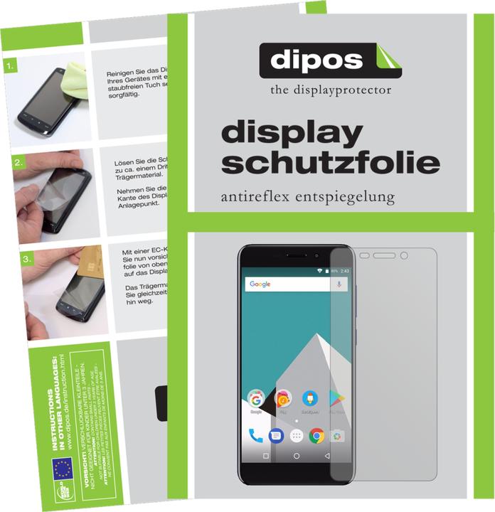 Actual product image Dipos Screen Protector Anti-Glare (1 Piece, Vernee M5)