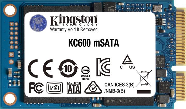 Produktbild Kingston KC600 (256 GB, mSATA)