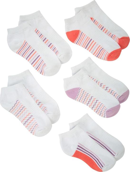 Image du produit Mountain Warehouse Chaussettes d'entraînement enfants/enfants (pack de 5) (Pack de 5, 28 - 31)