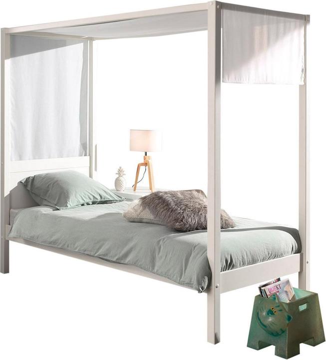 Immagine prodotto Vipack Letto a baldacchino Pino 90 incl. baldacchino (90 x 200 cm)