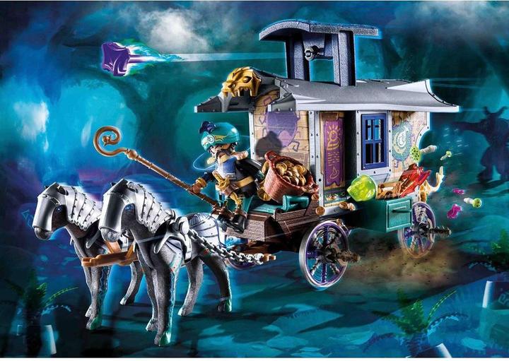Produktbild Playmobil Violet Vale Händlerkutsche (70903, Playmobil Novelmore)