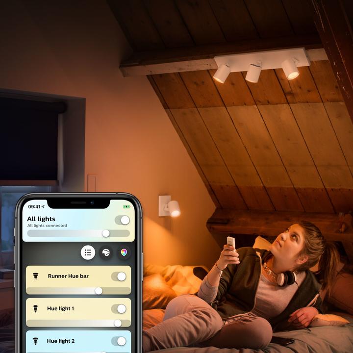 Actual product image Philips Hue Runner Basis BT (1050 lm, GU10)