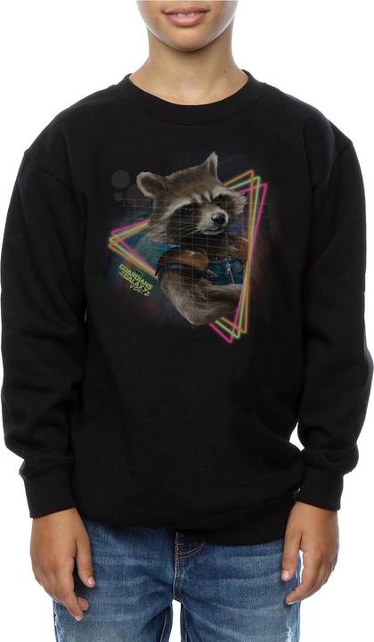 Produktbild Guardians Of The Galaxy Neon Rocket Sweatshirt Jungen (152, 158)