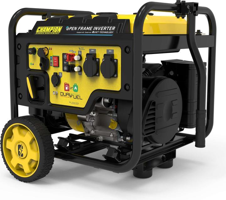 Actual product image Champion Power Equipment Gensets EU 3600 Watt LPG Dual Fuel Digital Hybrid Inverter Generator Frametype (3500 W, 0.60 l)