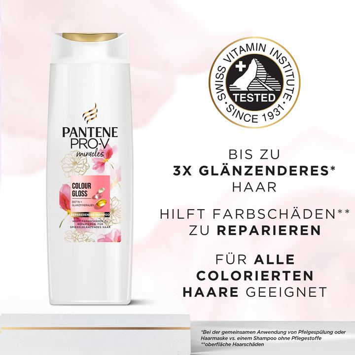 Image du produit Pantene Colour Gloss (250 ml, Shampoing liquide)