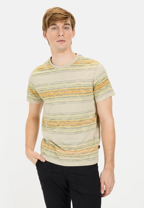 Image du produit Camel Active T-Shirt mit Streifenmuster aus Baumwolle (5XL)