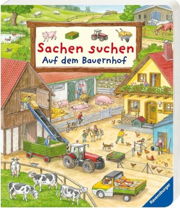 Produktbild Ravensburger Sachen suchen Auf dem Bauernhof (Deutsch, Anne Suess, Susanne Gernhäuser, 2017)