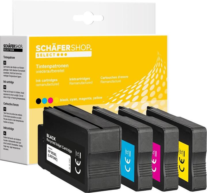 Actual product image Schäfer Shop Ink cartridges (M, FC, C, Y)