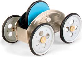 Actual product image Kikkerland Zecar Flywheel Car (1589)