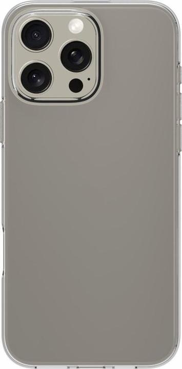 Produktbild Apfelkiste iPhone 16 Pro Max Silikon Gummi Case Hülle - Transparent Slim Design 1.0 mm (Apple iPhone 16 Pro Max)