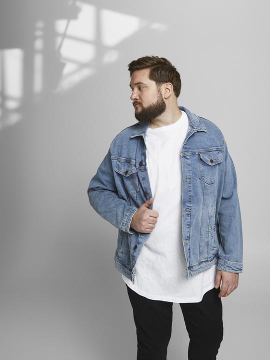 Actual product image Jack & Jones Organic cotton plus size T-shirt (4XL)