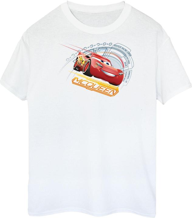 Actual product image Cars Mens Lightning McQueen Cotton T-Shirt (XXL)