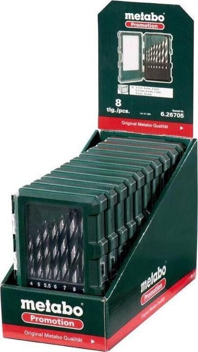 Produktbild Metabo Promotion (3 mm, 4 mm, 5 mm, 5.5 mm, 6 mm, 7 mm, 8 mm, 10 mm)