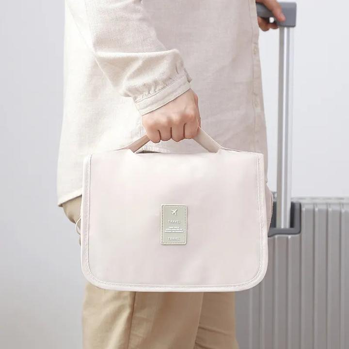 Immagine prodotto Only-Bags.Store Borse da toilette, borse per il trucco, solide, pieghevoli, borse per cosmetici, da viaggio, in