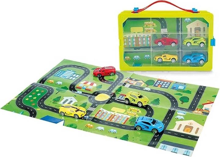Produktbild Magni Turbo Racer Sammelkoffer Mit 4 Rallye-Rennwagen