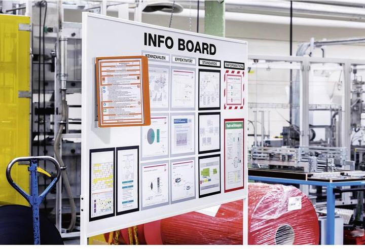 Produktbild Durable Wandhalter-Komplett-Set, magnetisch