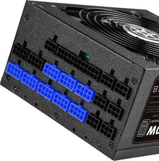 Image du produit Silverstone SST-ST1100-TI v1.1 Strider 80 PLUS Titanium, modulaire - 1100 Watt (1100 W)