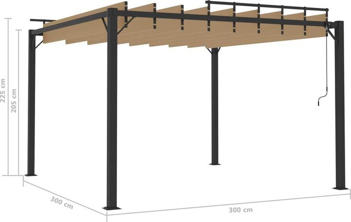 Immagine prodotto VidaXL Charmine (300 cm, 300 cm)
