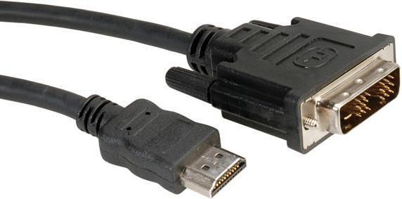 Produktbild Roline DVI| HDMI (Typ A) — DVI| HDMI (Typ A) (5 m, HDMI, DVI)