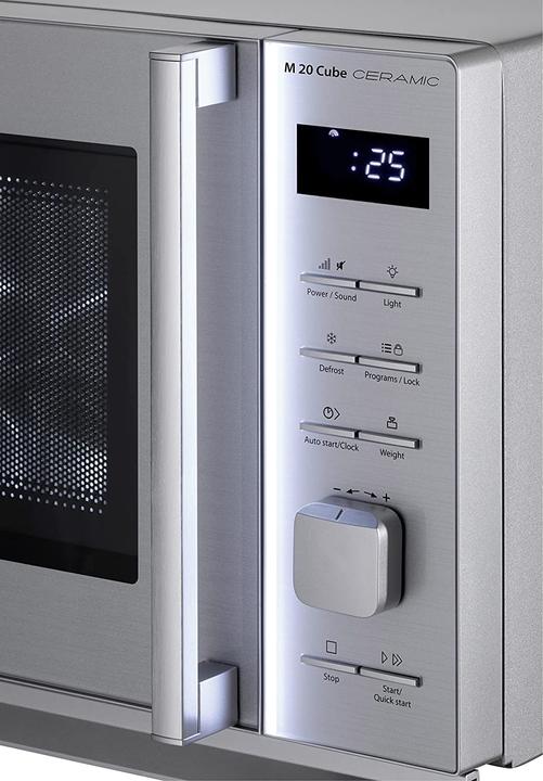 Productafbeelding Caso Magnetron M 20 Cube keramiek, zilver (20 l)