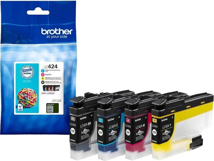 Produktbild Brother LC-424VAL Tintenpatronen-Set (M, BK, C, Y)