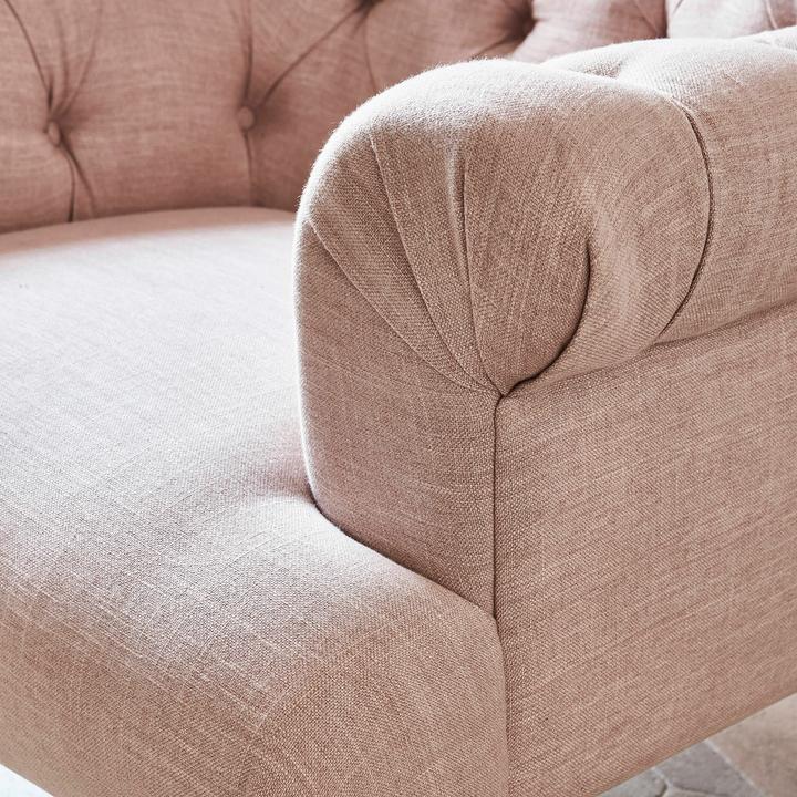 Actual product image Loberon Armchair Shambrook pink