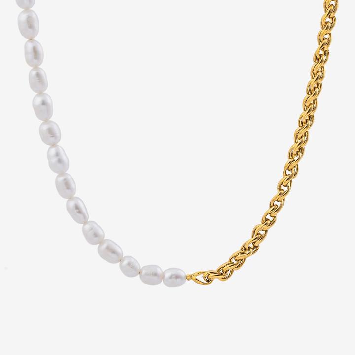 Produktbild Sensora Jewelry Cuban Pearl Halskette (Edelstahl)