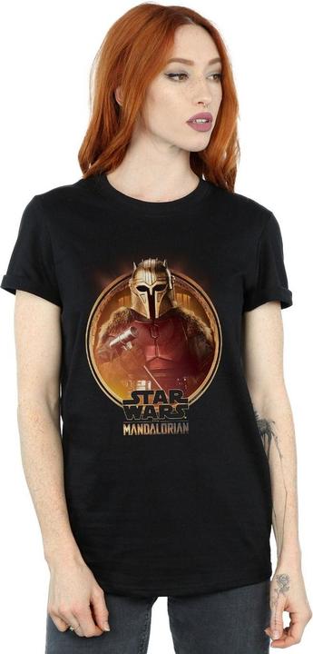Immagine prodotto Star Wars The Mandalorian The Armorer Framed Maglietta Ampia Donna (4XL)