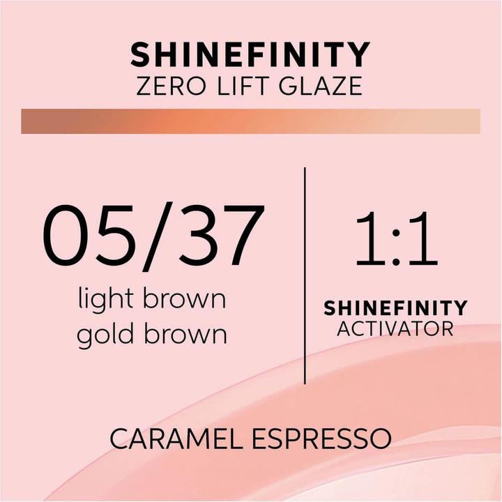 Image du produit Wella Shinefinity (Caramel, Expresso, 05/37 Marron clair Or Marron)