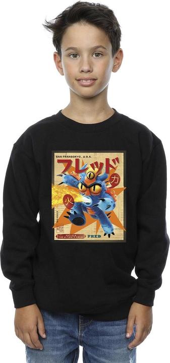 Image du produit Disney - Sweat BIG HERO BAYMAX FRED NEWSPAPER - Garçon (140, 146)