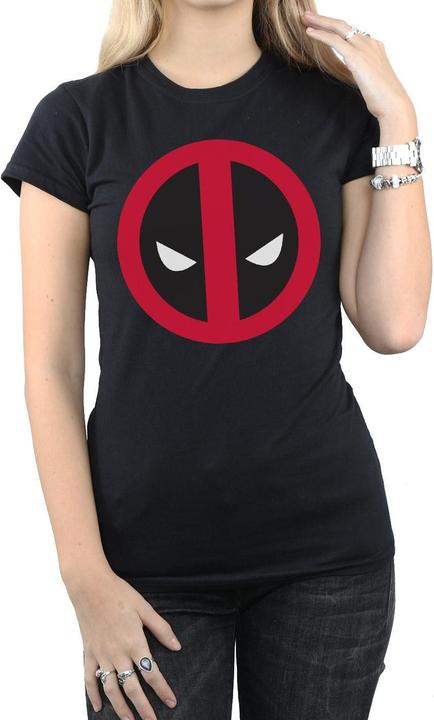 Immagine prodotto Deadpool Large Clean Logo Maglietta Donna (M)