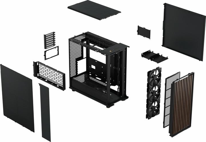 Immagine prodotto Fractal North XL Antracite Nero (ATX, mATX, Mini-ITX, E-ATX)