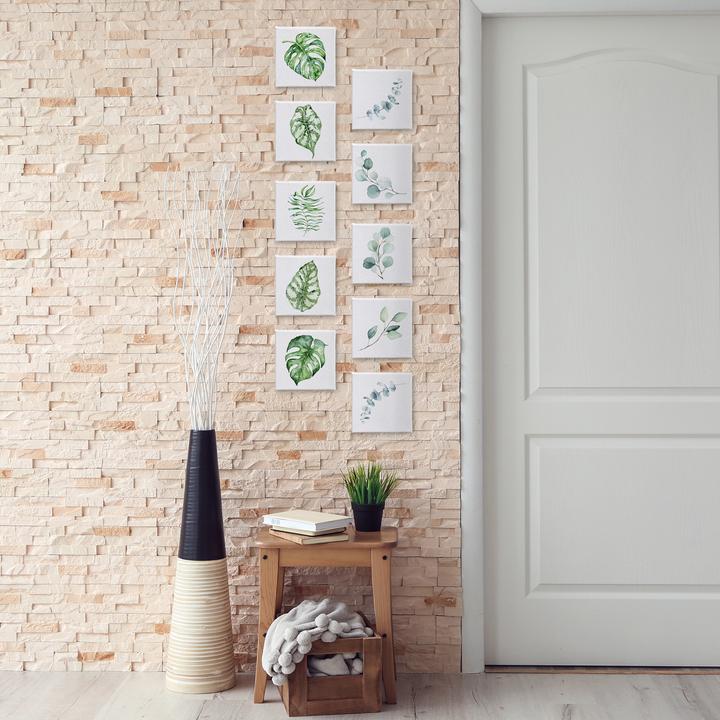 Image du produit Relaxdays Leinwand-Set (15 x 15 cm)