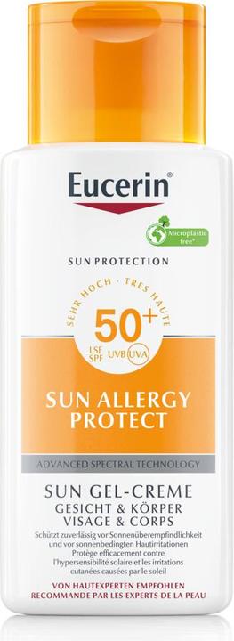 Actual product image Eucerin SUN Allergy Protect Face & Body SPF 50+ (Suntan cream, SPF 50, 150 ml, 176 g)