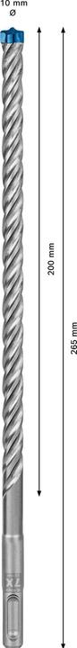 Image du produit Bosch Professional Zubehör Forets marteau Expert SDS plus-7X, 10 x 200 x 265 mm, 30 pièces (10 mm)